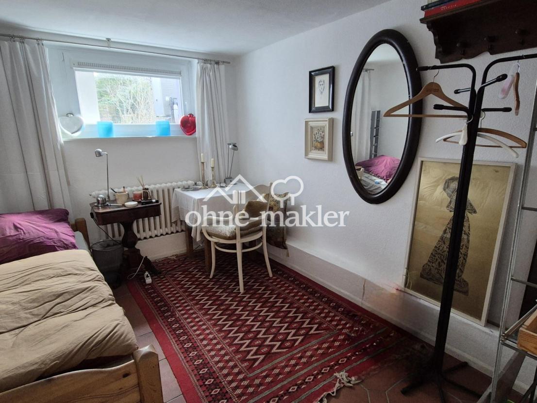 Schlafzimmer im Souterrain