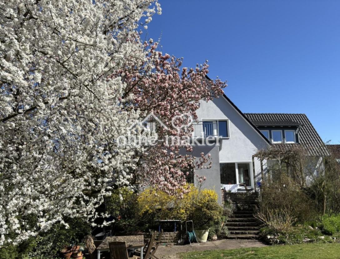 Rückseite des Hauses