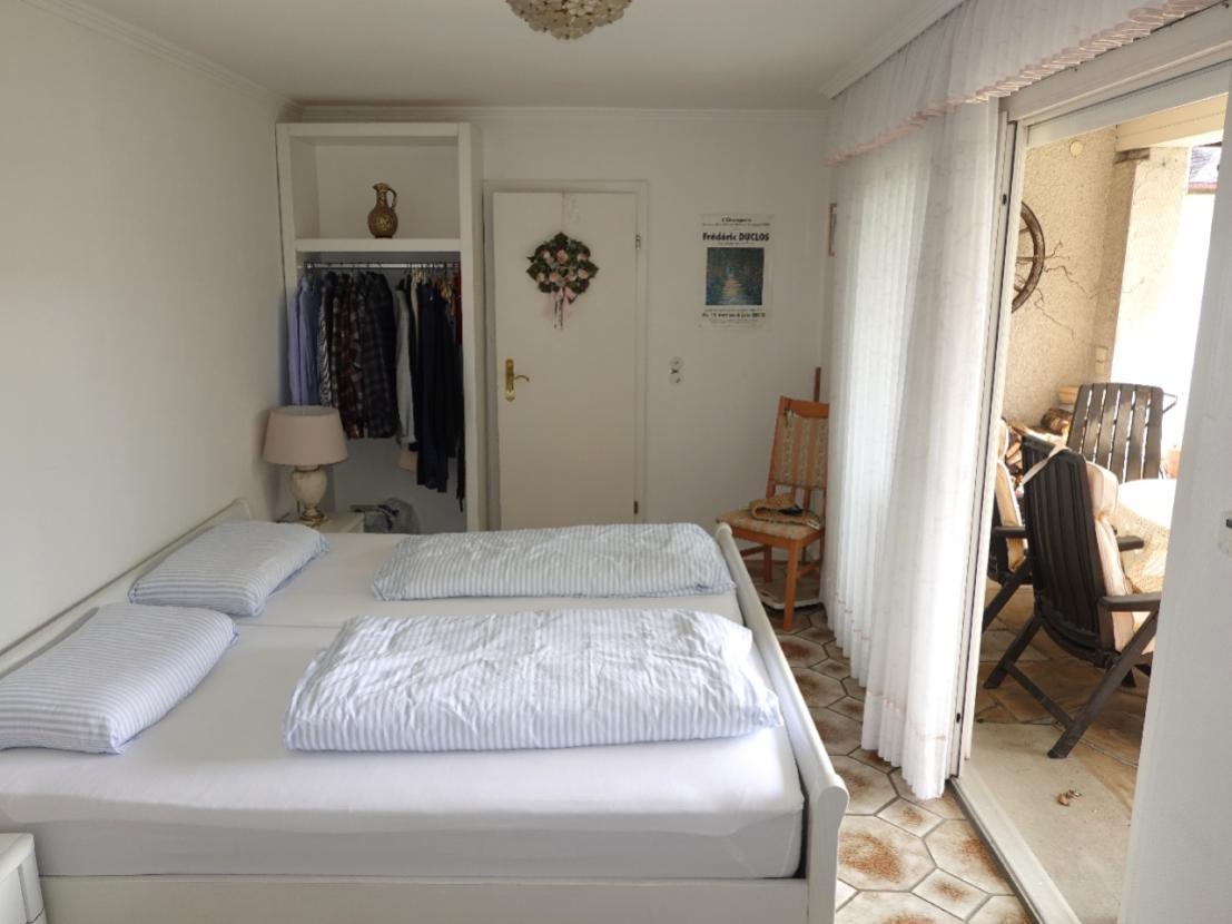 Das Schlafzimmer im EG
