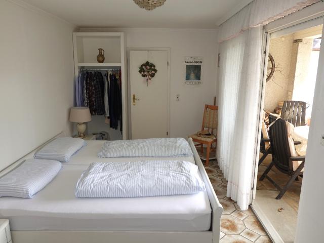 Das Schlafzimmer im EG