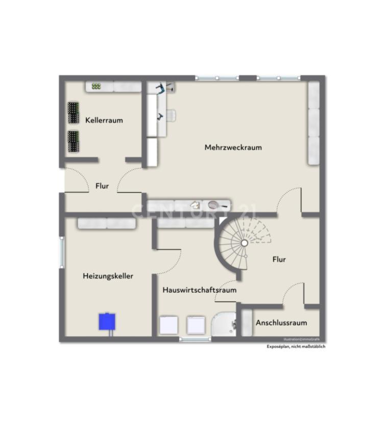 Grundriss Kellergeschoss