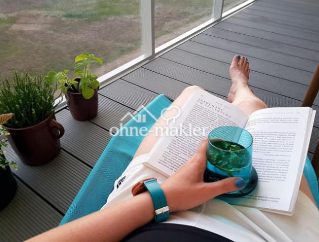Entspannung auf dem Balkon