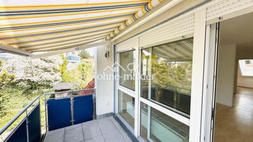 Sonniger Balkon