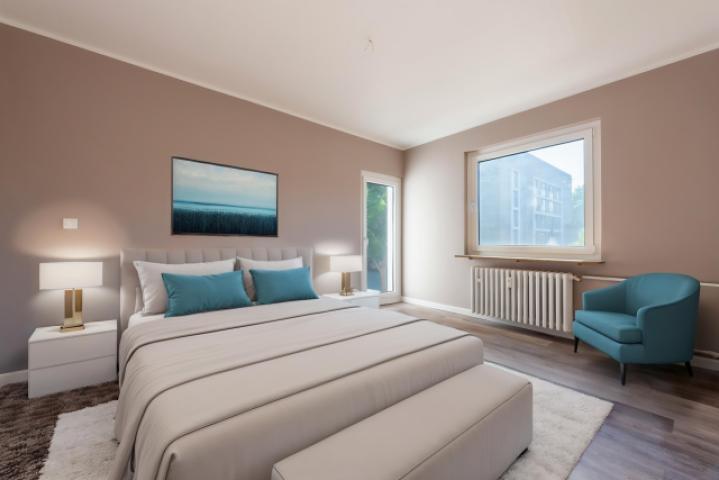 Möblierungsbeispiel Schlafzimmer 1