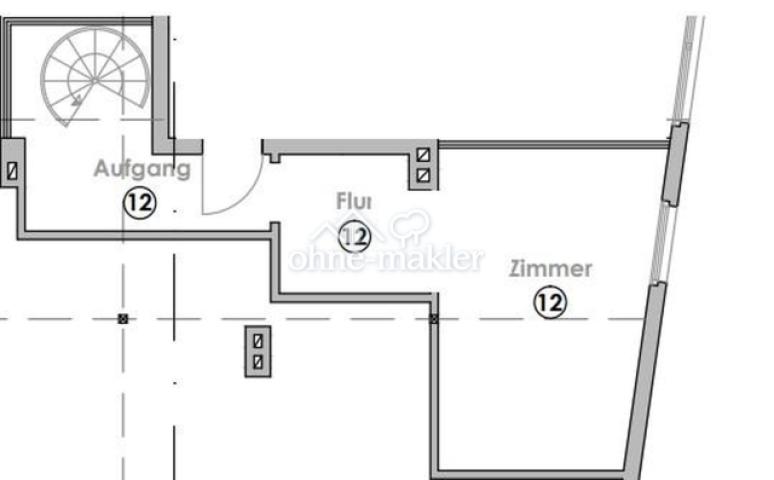 Grundriss obere Etage