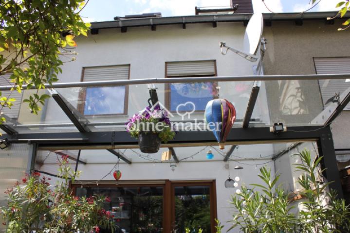 Glas-Terrassenüberdachung
