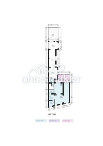Grundriss 1 OG Weiß Nutzfläche
