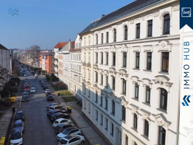 Hausansicht und Häuserreihe