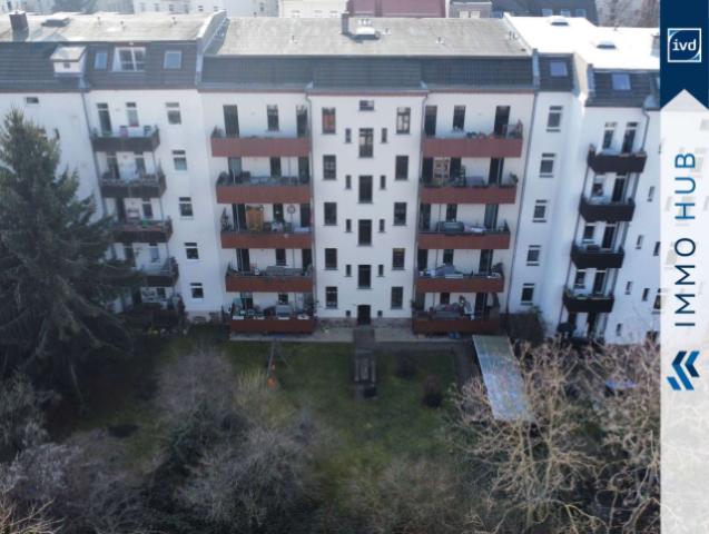 Rückansicht und Innenhof