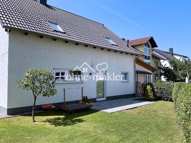 Nordgarten mit Terrasse