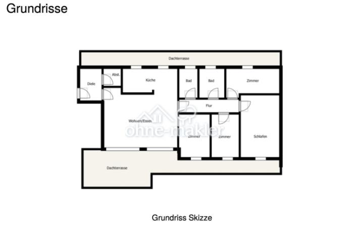 Grundriss Skizze