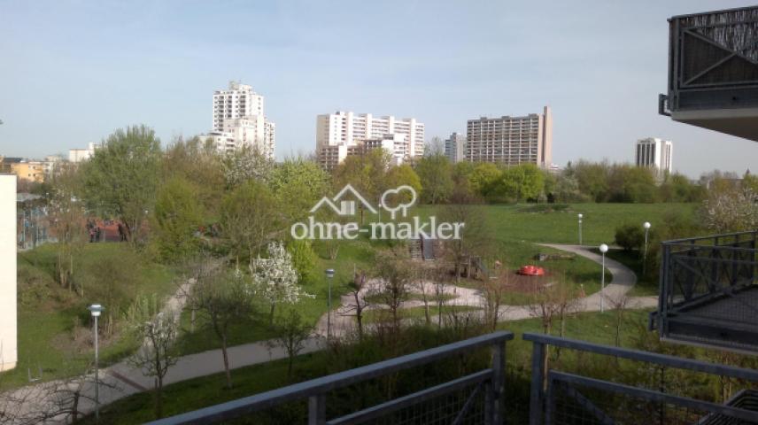 Aussicht auf Stadtpark