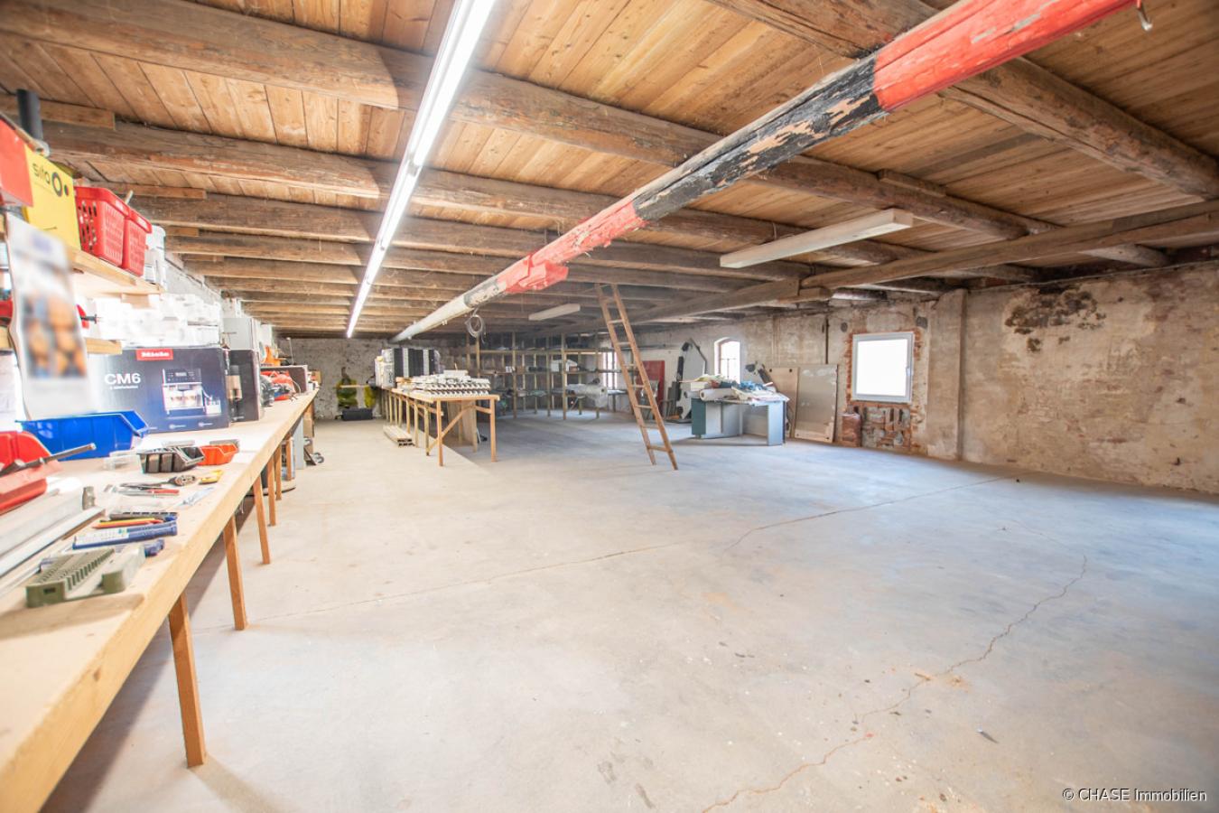 Ausbaureserve 1. Obergeschoss Scheunengebäude