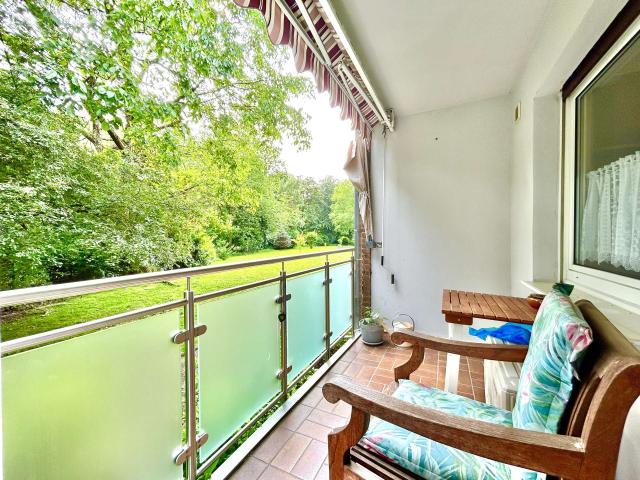 Loggia mit Markise