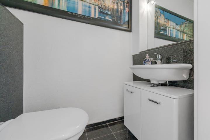 Ansicht Gäste-WC Erdgeschoss