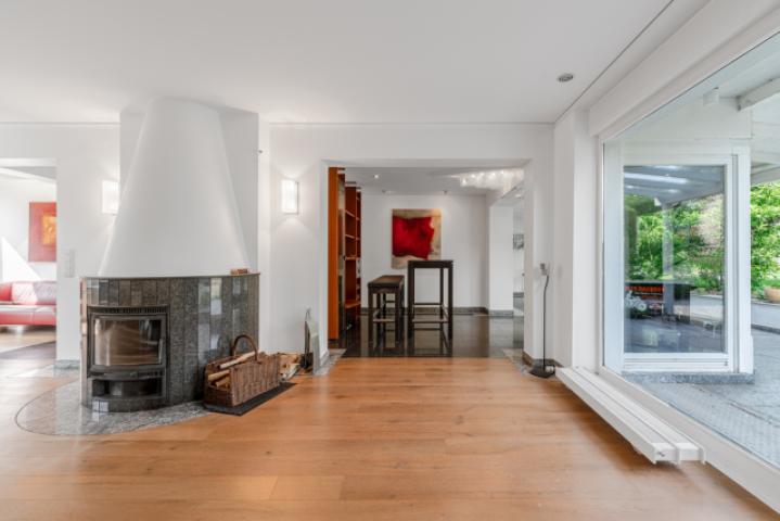 Ansicht Kamin/Essbereich 1.Obergeschoss