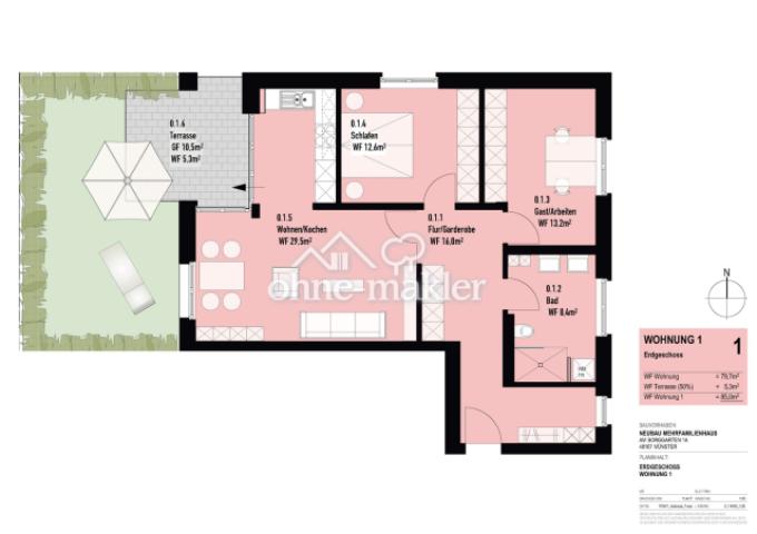 Grundriss im Detail