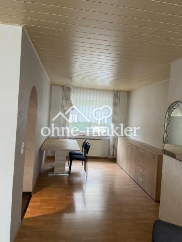 Essbereich im Wohnzimmer