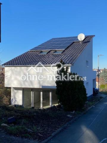 Pultdach mit PV Anlage