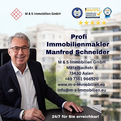 Manfred Schneider , Inhaber - Geschäftsführer - Immobilienmakler