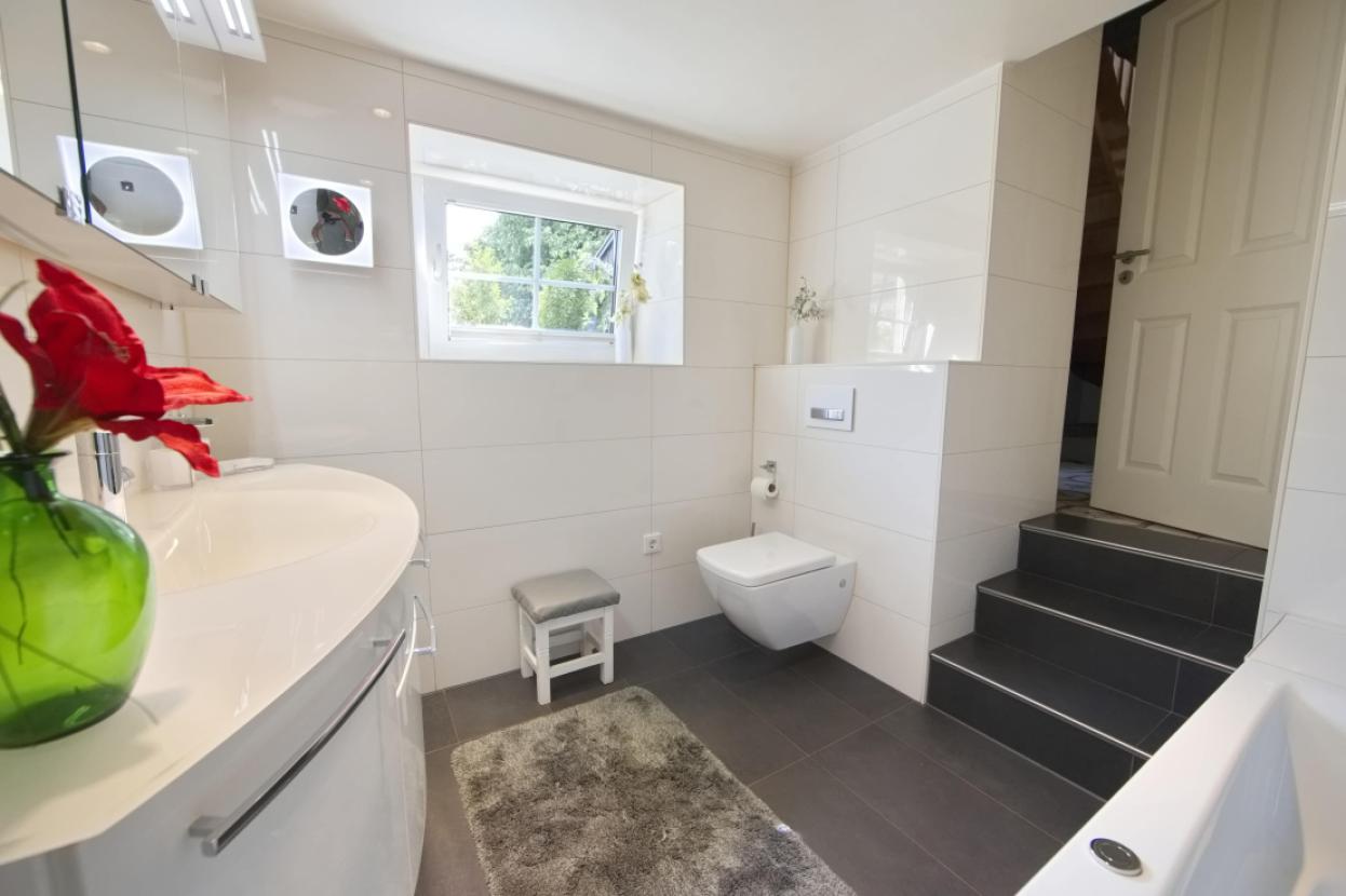 Modernes Tageslichtbad