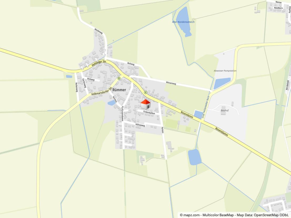 Geolyzer Kartenausschnitt