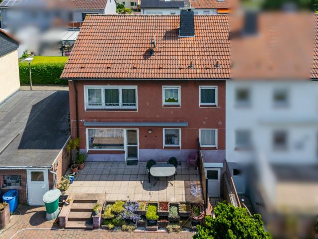 Drohne Terrassenansicht