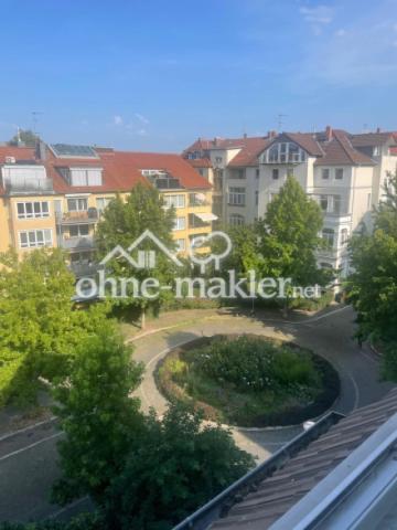 Blick auf den Olfermannplatz