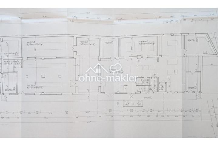 Grundriss Gewerbeflächen Erdge
