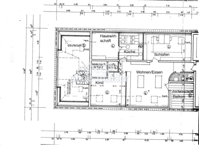 Grundriss OG Wohnung