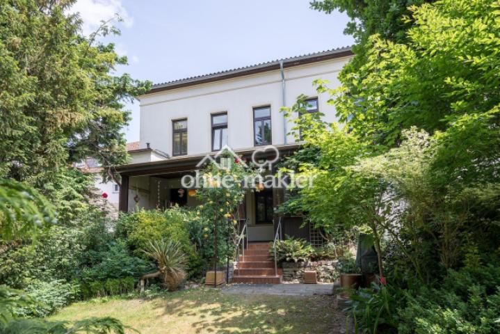 Rückansicht Garten aus Südwest