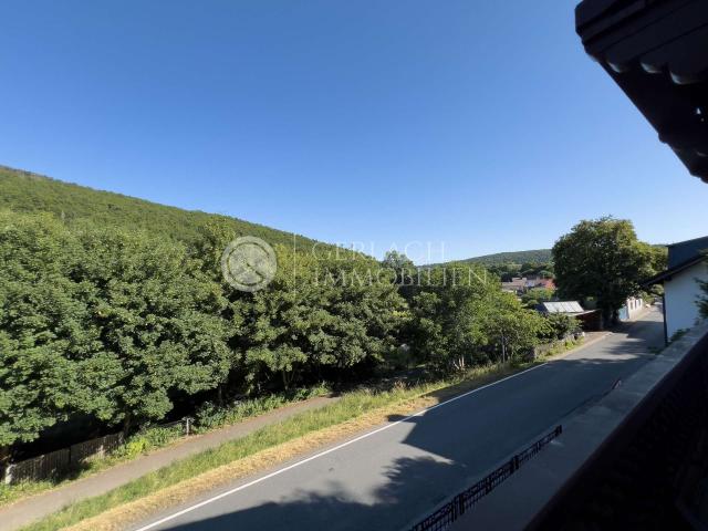 Ausblick Balkon