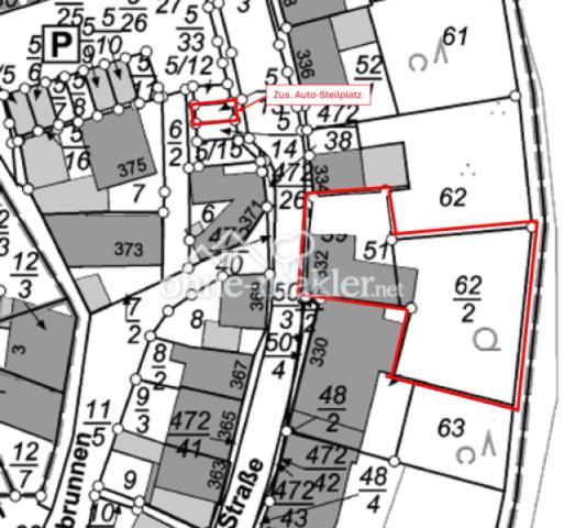 Lageplan Grundstück+Stellplatz