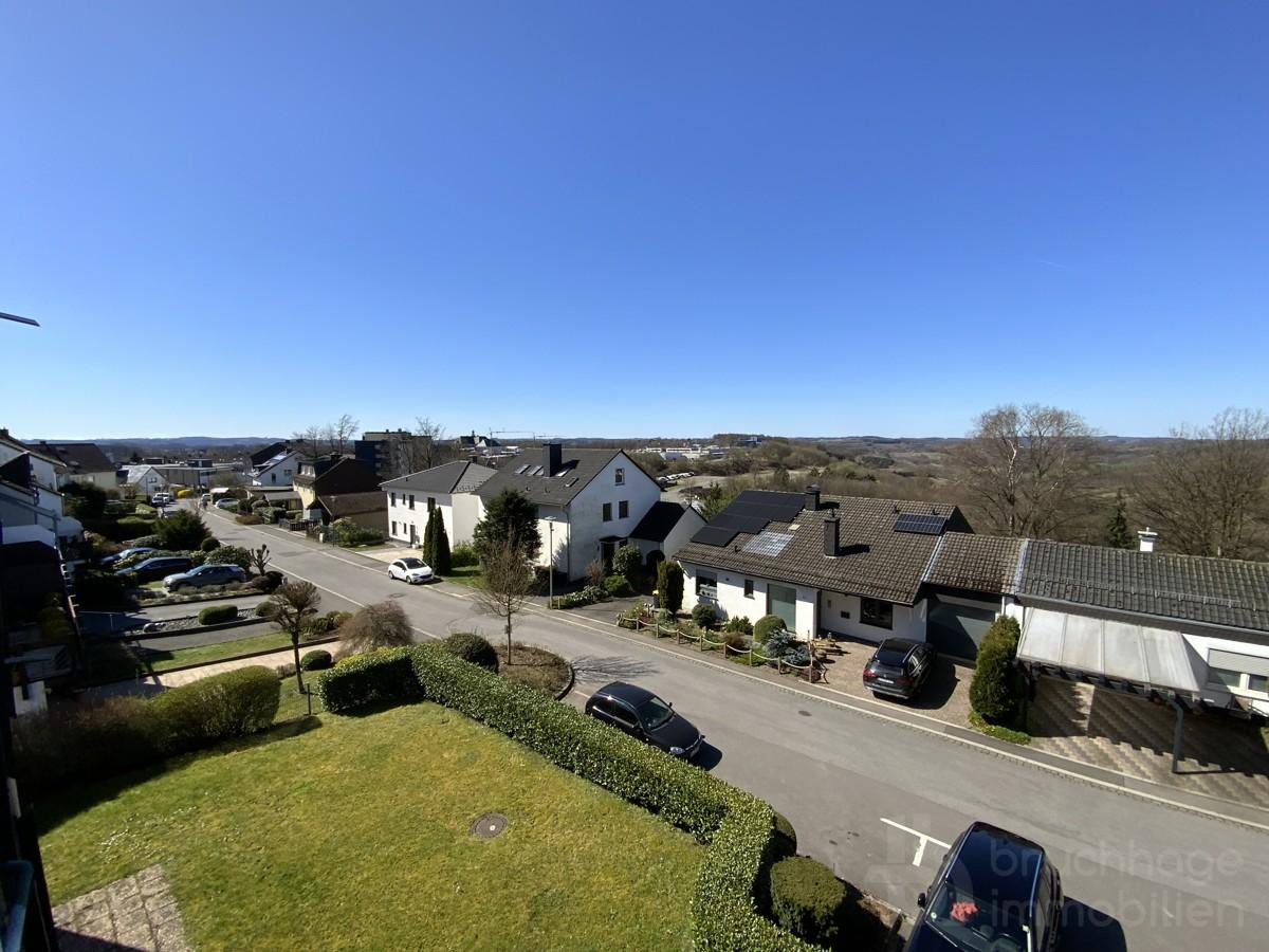 Ausblick vom Balkon 