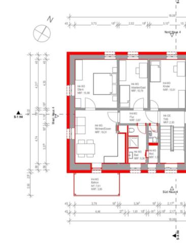 Grundriss Whg. Nr. 3