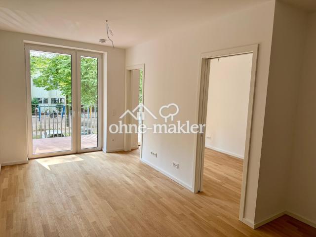 Wohnzimmer und Schiebetür