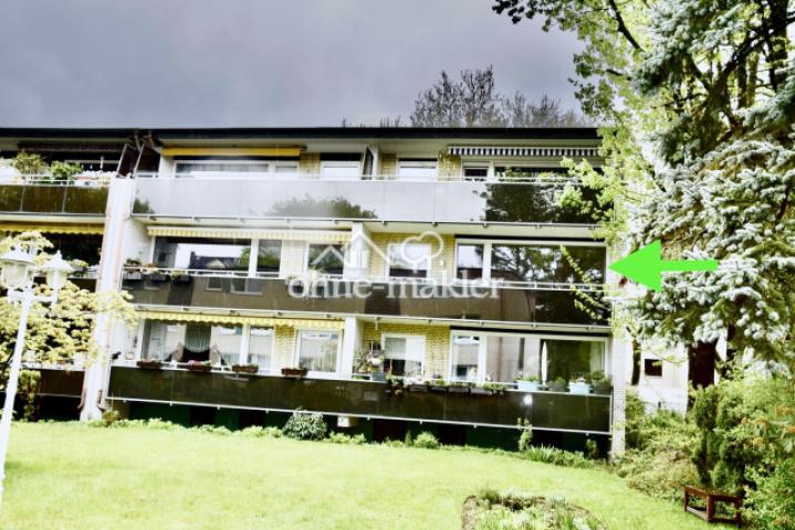 Wohnung vom Garten aus
