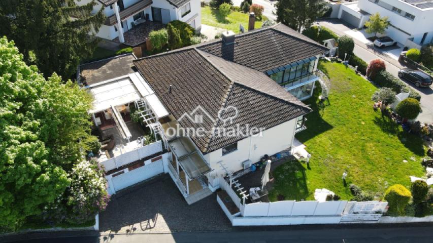 Blick auf die weitere Terrasse