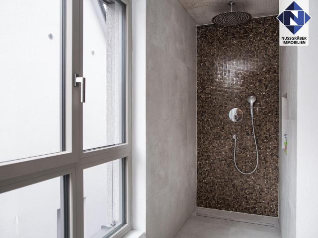 moderne Dusche