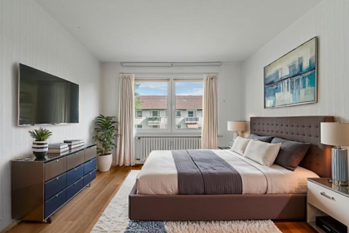 Schlafzimmer Virtual Staging