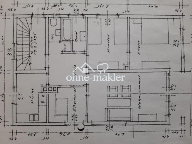Grundriss der Wohnung
