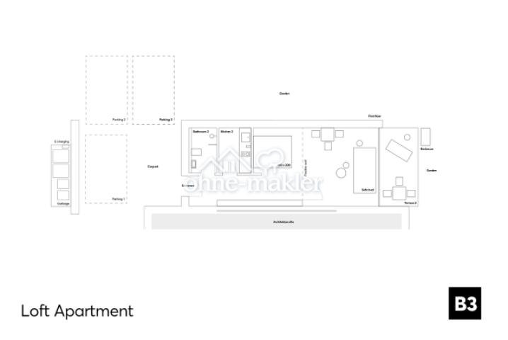 EG Einliegerwohnung oder Büro