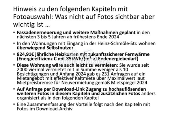 Hinweis zu folgenden Kapiteln