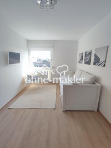 Wohnzimmer mit Schlafcouch