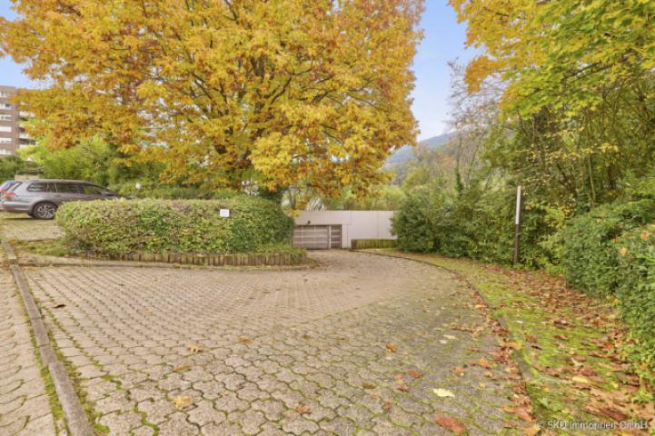 Einfahrt zur Garage