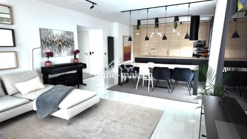 Wohnen/Essen untere Wohnung