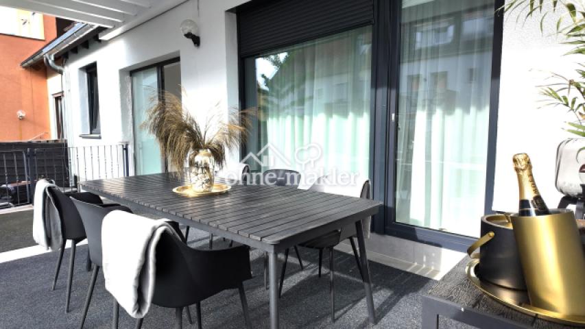 Terrasse untere Wohnung