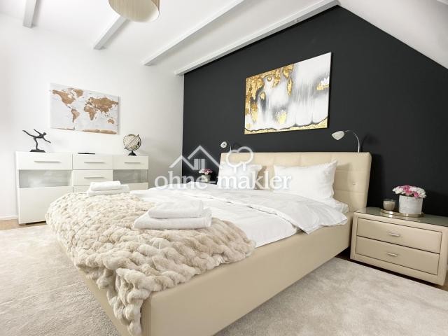 Schlafzimmer obere Wohnung
