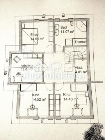 Grundriss Obergeschoss