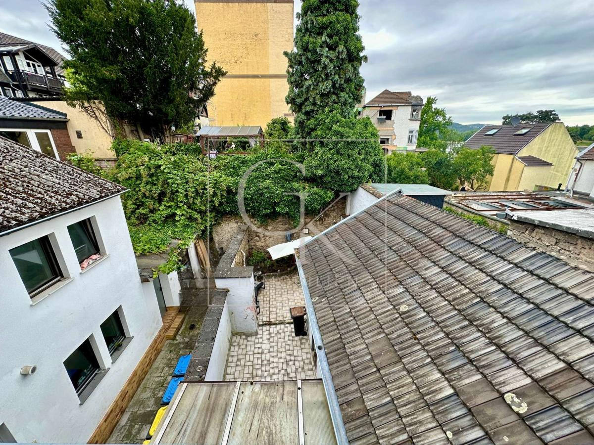 Blick in den Hinterhof